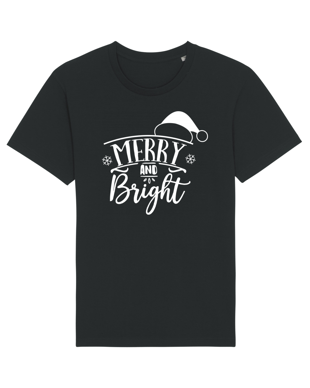 Tricou mânecă scurtă Unisex Rocker Black