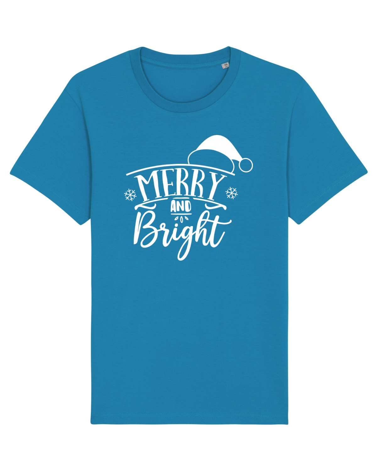 Tricou mânecă scurtă Unisex Rocker Azur