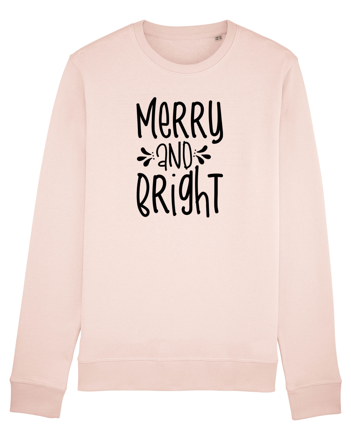 Bluză mânecă lungă Unisex Rise Candy Pink