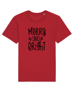 Merry and Bright 2 Tricou mânecă scurtă Unisex Rocker