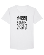 Merry and Bright 2 Tricou mânecă scurtă guler larg Bărbat Skater