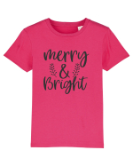 Merry and Bright 3 Tricou mânecă scurtă  Copii Mini Creator