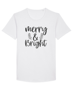 Merry and Bright 3 Tricou mânecă scurtă guler larg Bărbat Skater