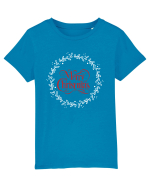 Merry Christmas Round Red Tricou mânecă scurtă  Copii Mini Creator