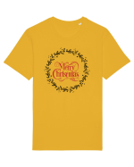 Merry Christmas Round Red 2 Tricou mânecă scurtă Unisex Rocker