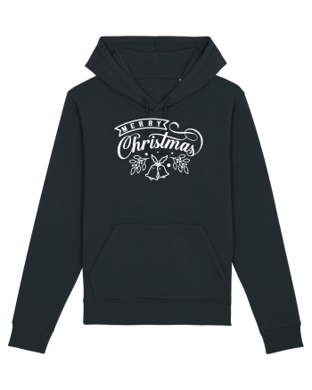 Merry Christmas White Black