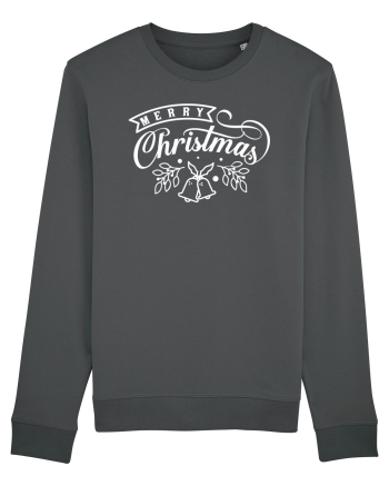 Merry Christmas White Anthracite