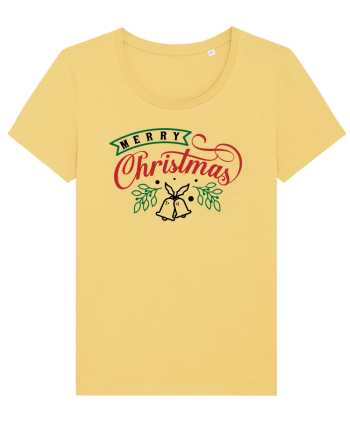 Merry Christmas Bell Green Jojoba