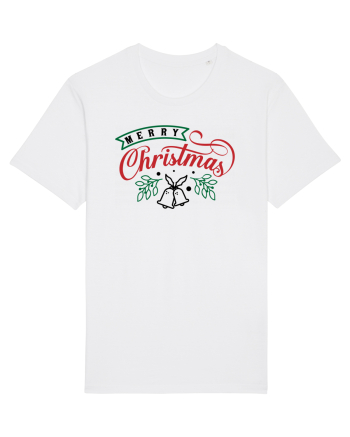 Merry Christmas Bell Green White