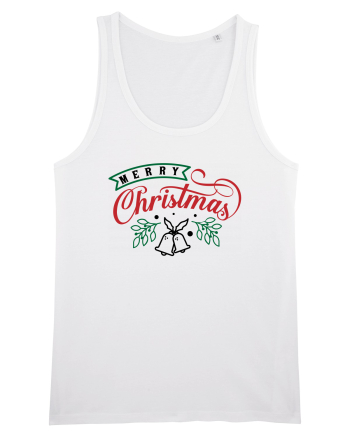 Merry Christmas Bell Green White