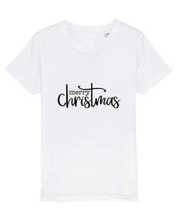 Merry Christmas Writing White