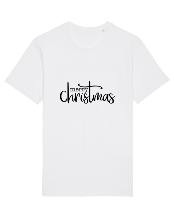 Merry Christmas Writing White
