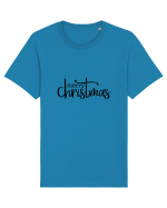 Merry Christmas Writing Tricou mânecă scurtă Unisex Rocker