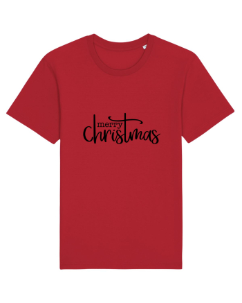 Merry Christmas Writing Red
