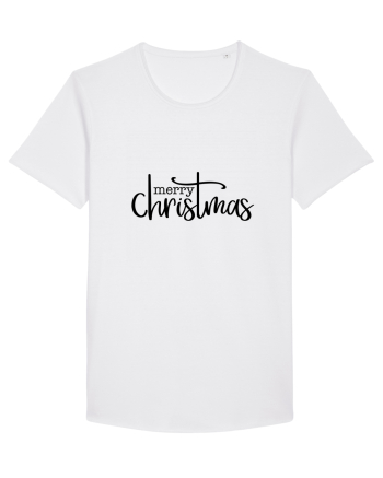 Merry Christmas Writing White