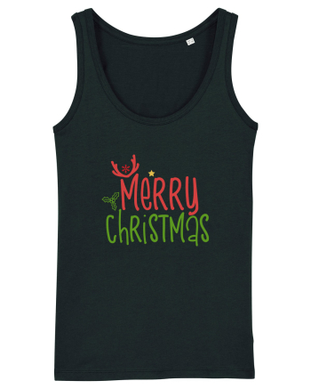 Merry Christmas Color Black