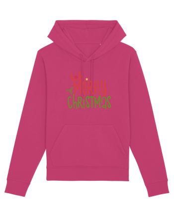 Merry Christmas Color Raspberry