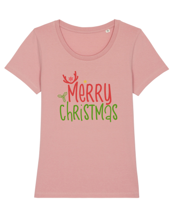 Merry Christmas Color Canyon Pink