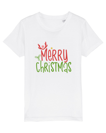 Merry Christmas Color White
