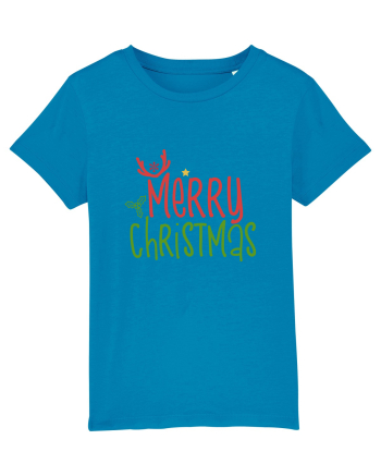 Merry Christmas Color Azur