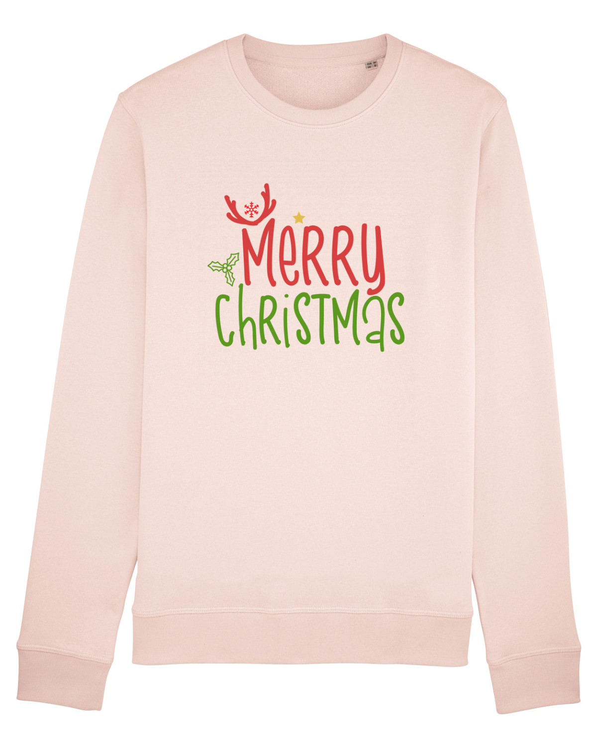 Bluză mânecă lungă Unisex Rise Candy Pink