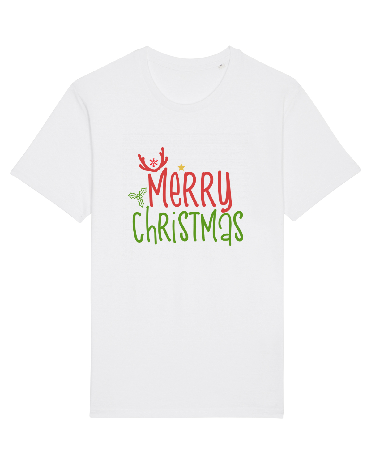 Tricou mânecă scurtă Unisex Rocker White