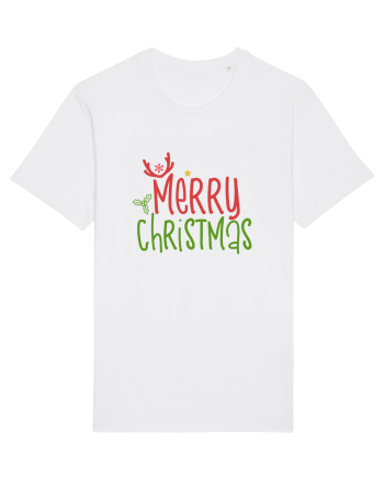 Merry Christmas Color White