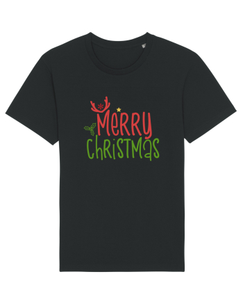 Merry Christmas Color Black