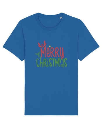 Merry Christmas Color Royal Blue