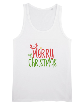 Merry Christmas Color White