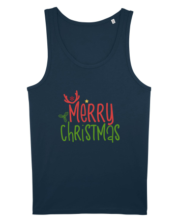 Merry Christmas Color Navy