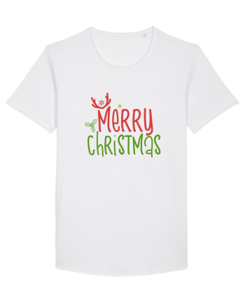 Merry Christmas Color White