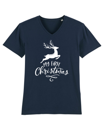 My first Christmas White French Navy
