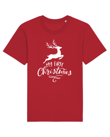 My first Christmas White Red