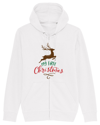 My First Christmas Reindeer White