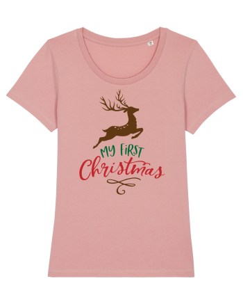My First Christmas Reindeer Canyon Pink