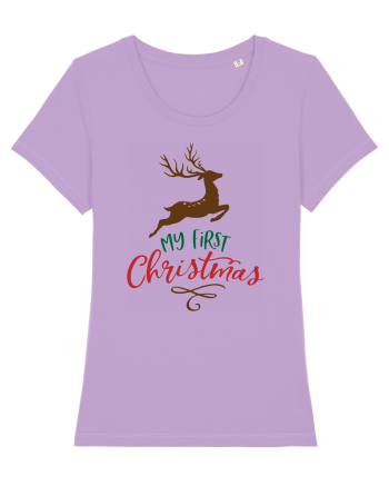 My First Christmas Reindeer Lavender Dawn