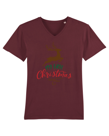 My First Christmas Reindeer Burgundy