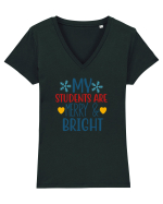 MY Students are Merry Tricou mânecă scurtă guler V Damă Evoker