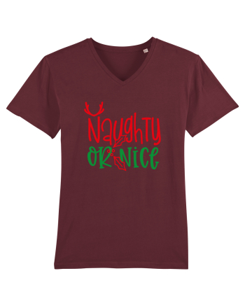 Naughty or Nice Burgundy