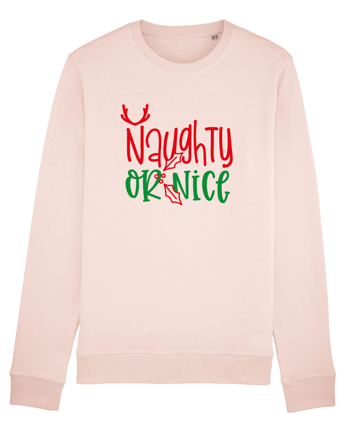 Bluză mânecă lungă Unisex Rise Candy Pink