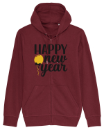 Happy New Year Hanorac cu fermoar Unisex Connector