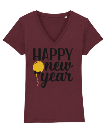 Happy New Year Burgundy