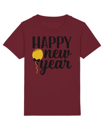 Happy New Year Burgundy
