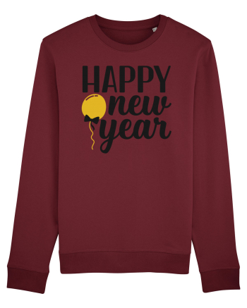 Happy New Year Burgundy