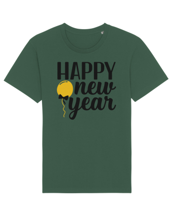 Happy New Year Bottle Green