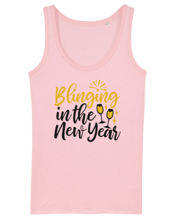 Blinging in the New Year Cotton Pink