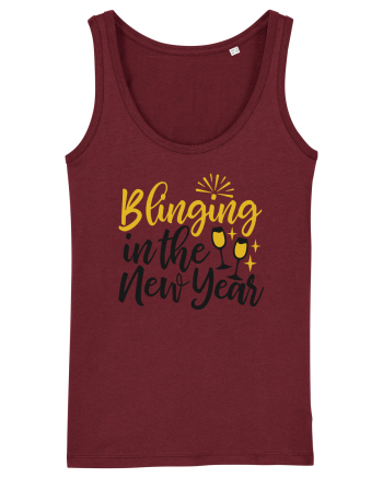 Blinging in the New Year Burgundy