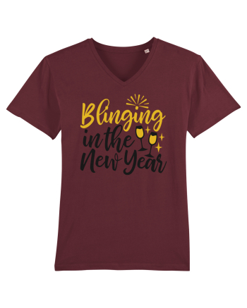 Blinging in the New Year Burgundy
