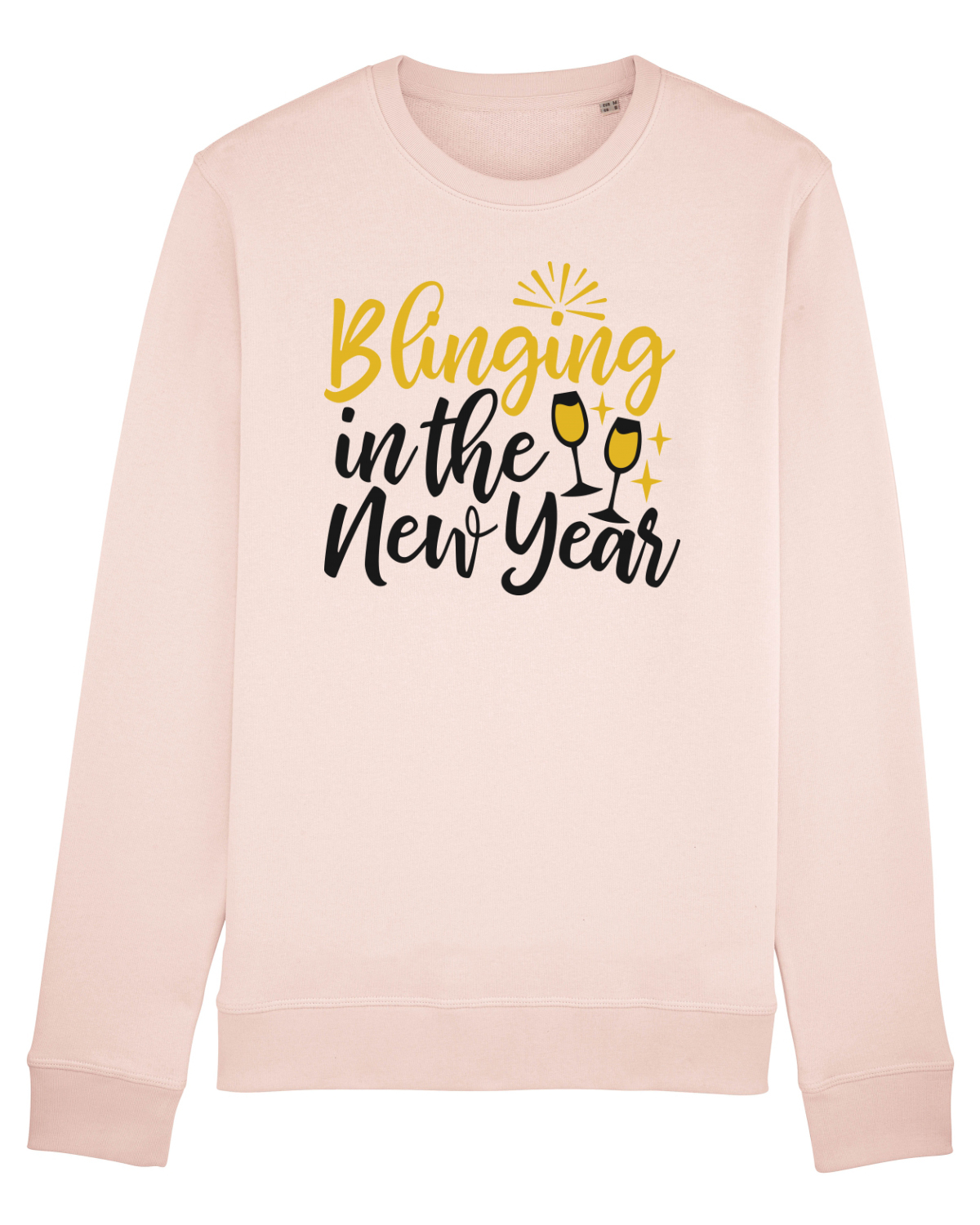 Bluză mânecă lungă Unisex Rise Candy Pink